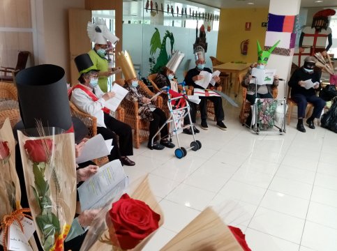 Lectura teatralitzada al Centre de dia Sant Jordi
